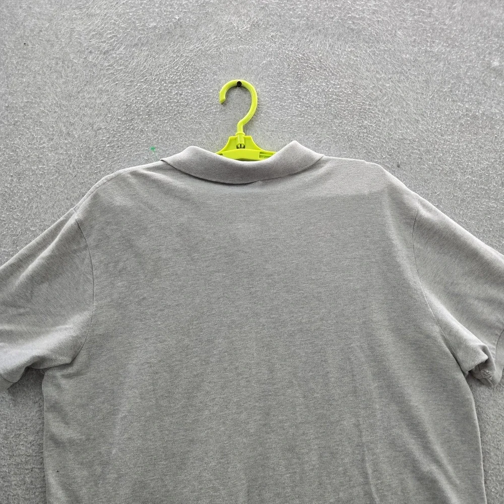Polo Ralph Lauren Men Polo XL Gray Embroidered Pony Logo‎ Custom Short Sleeve